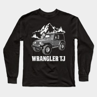 Jeep Wrangler TJ jeep car name Long Sleeve T-Shirt